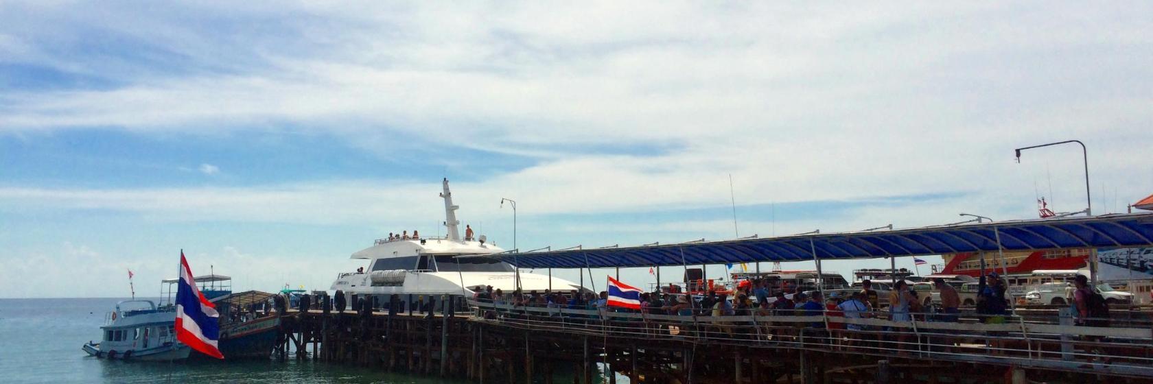 Fähranleger Mae Haad